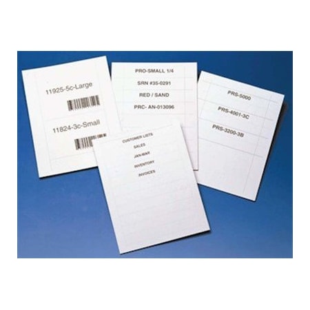 Laser Insert Sheets,8125x8,600/Pk